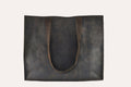 Tote bag in vera pelle, 100% fatta a mano