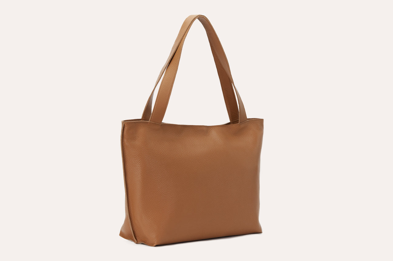 Borsa tote in vera pelle per chi è sempre in movimento