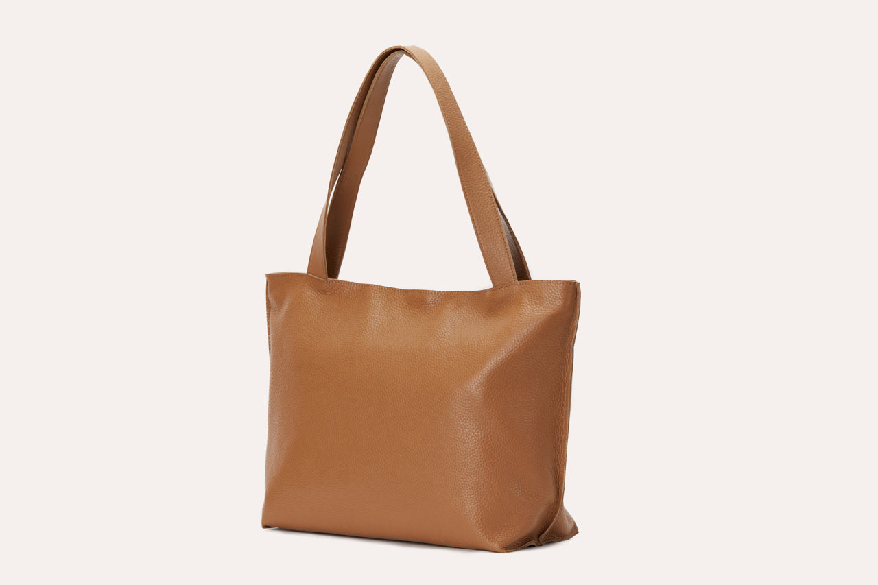 Borsa tote in vera pelle per chi è sempre in movimento